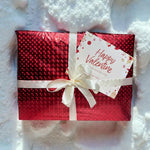 🎁 Valentine Gift Wrap + Flower Candle